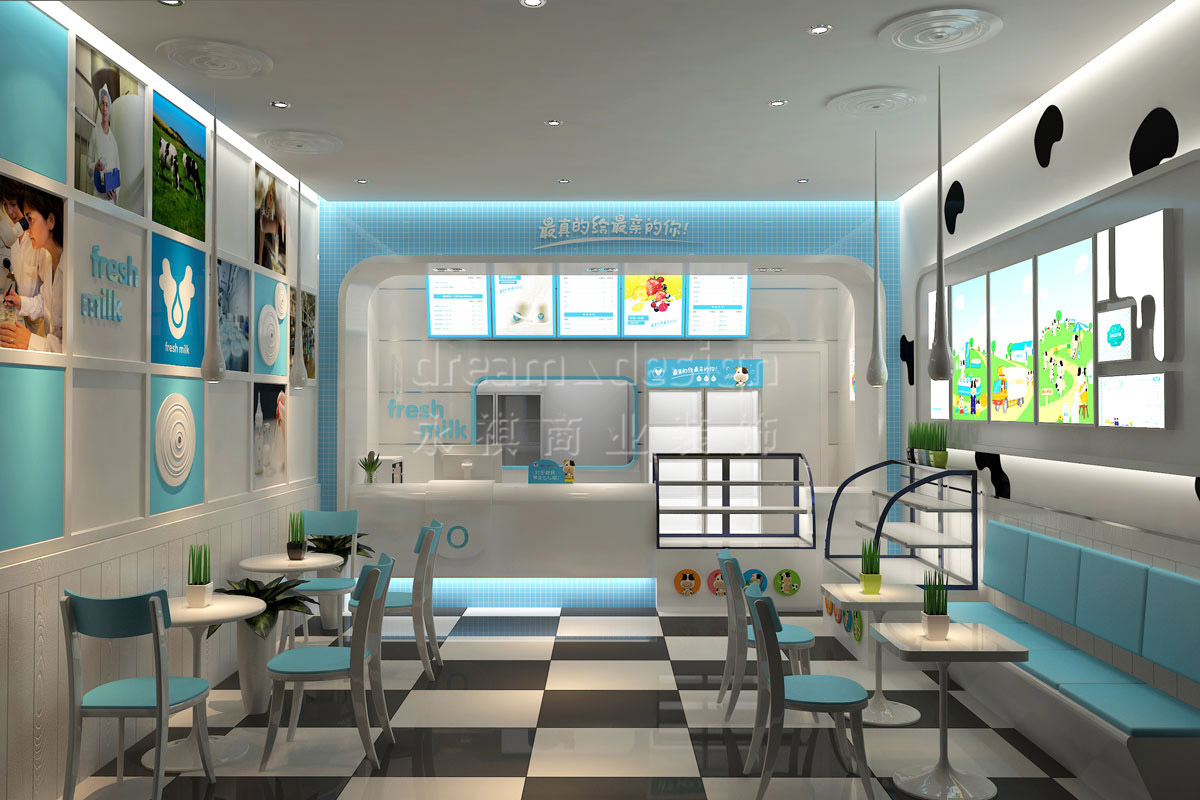 長沙萫草原真鮮奶裝修設(shè)計效果圖_長沙餐飲裝修案例_長沙裝修公司_永祺商業(yè)裝飾 長沙萫草原真鮮奶裝修設(shè)計效果圖_長沙餐飲裝修案例_長沙裝修公司_永祺商業(yè)裝飾