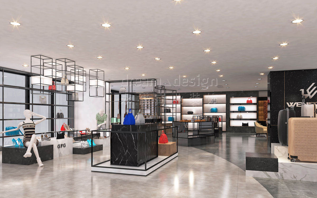 長沙溫爾皮具店裝修設(shè)計(jì)效果圖_長沙高橋皮具店裝修_長沙裝修公司_永祺商業(yè)裝飾 長沙溫爾皮具店裝修設(shè)計(jì)效果圖_長沙高橋皮具店裝修_長沙裝修公司_永祺商業(yè)裝飾