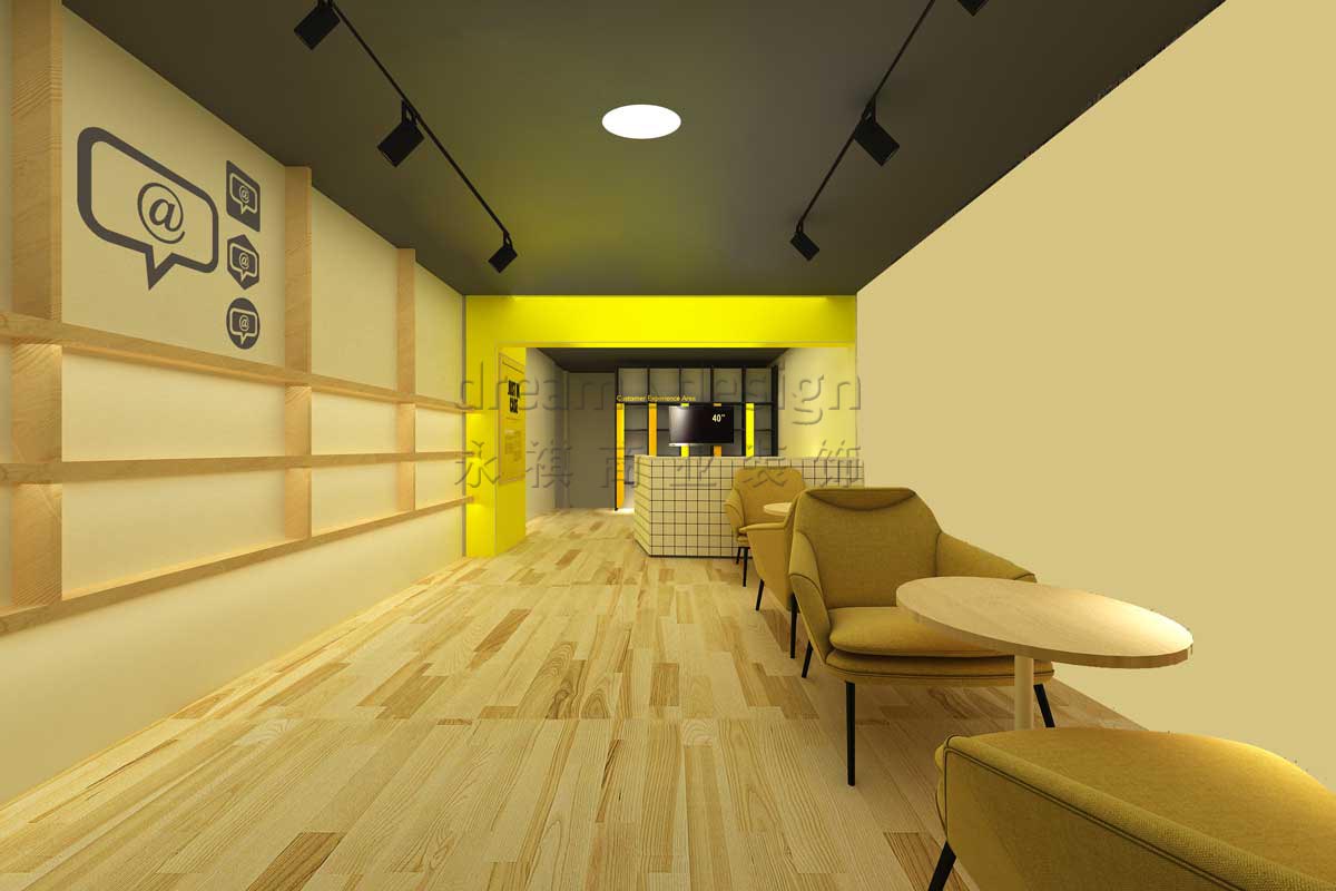 愛尚叮咚線下體驗店設(shè)計效果圖3