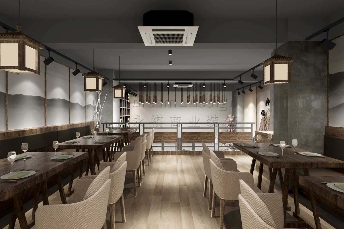 木夕壽司店面設(shè)計效果圖3